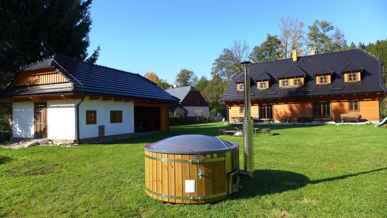 Roubenka Pod Capim Vrchem Villa Velke Losiny Ngoại thất bức ảnh