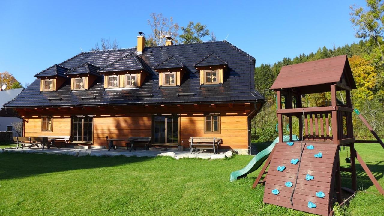 Roubenka Pod Capim Vrchem Villa Velke Losiny Ngoại thất bức ảnh